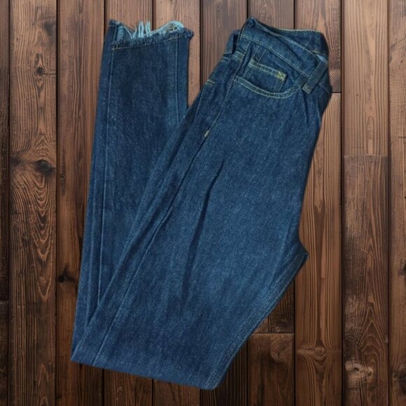 Old Navy High-Waisted Skinny Stretch Frayed - Picture 1 of 8